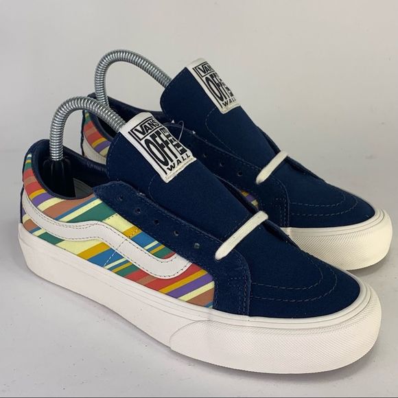 NEW Vans Sk8 Low Reissue Stripe Womens Sz 8 - Picture 5 of 14